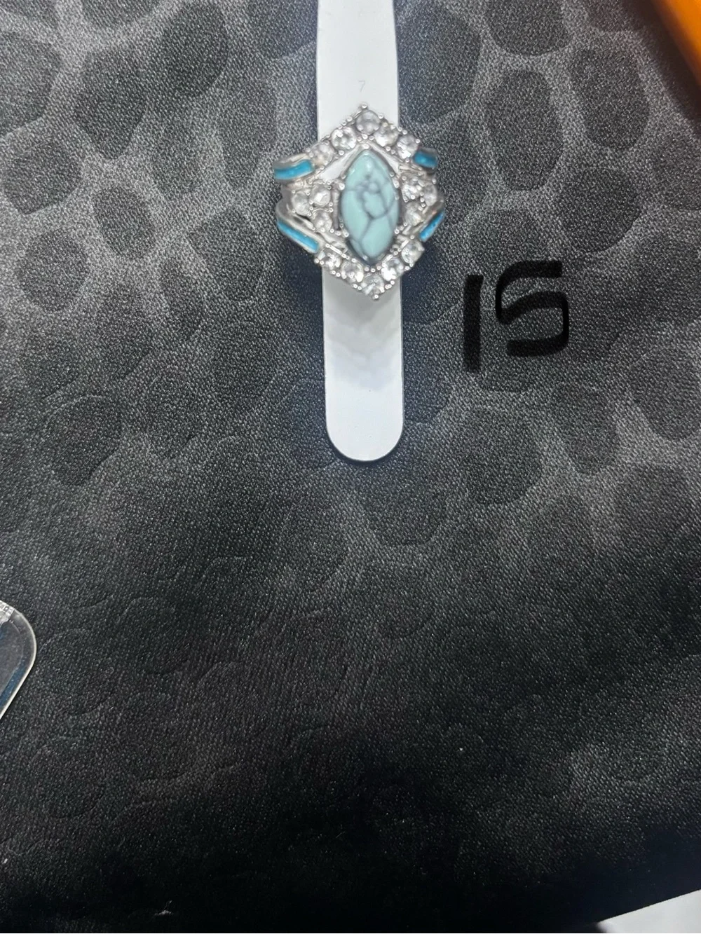 Vintage-Style Turquoise Silver rings
